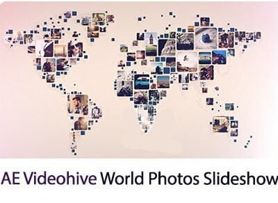 World Photos Slideshow After Effects Template
