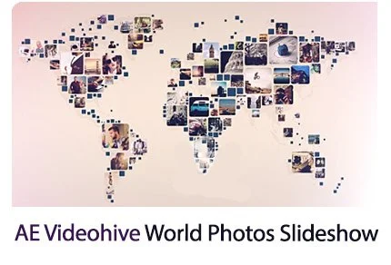 World Photos Slideshow After Effects Template