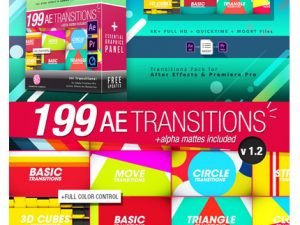 199 Transitions Pack V1.2 4K