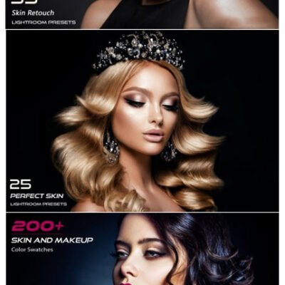 280 Skin Lightroom Presets And Makeup Color Swatches