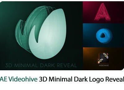 3D Minimal Dark Logo Reveal