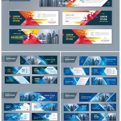 Abstract Presentation Infographic Elements Template Design 02