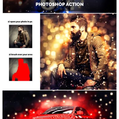 Bokeh Light Photoshop Action