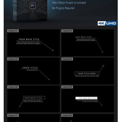 Callout Line Pack For Premiere