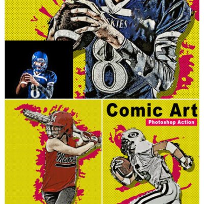 Comic Art Photoshop Action