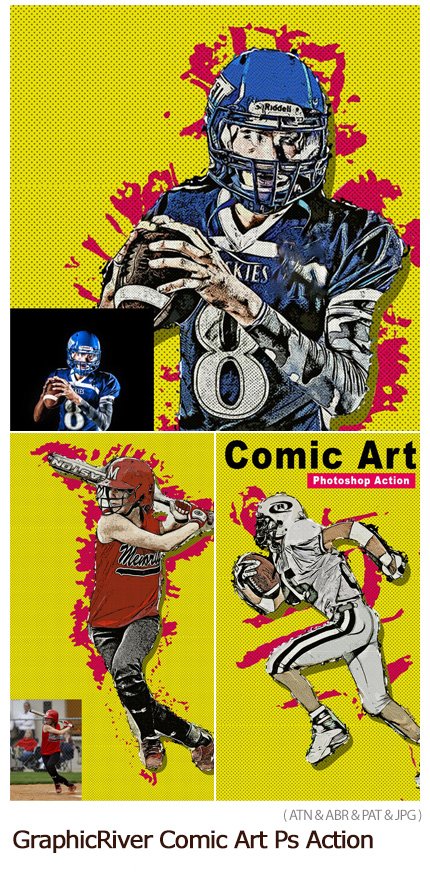 comic.art.photoshop.action Comic Art Photoshop Action