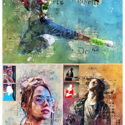 Concept Mix Art Photoshop Action