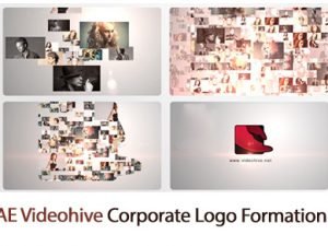 Corporate Logo Formation After Effects Templates