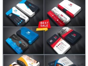 CreativeMarket 150 Business Cards Bundle