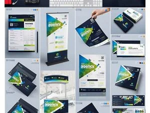 CreativeMarket Stationery Branding Identity Bundle