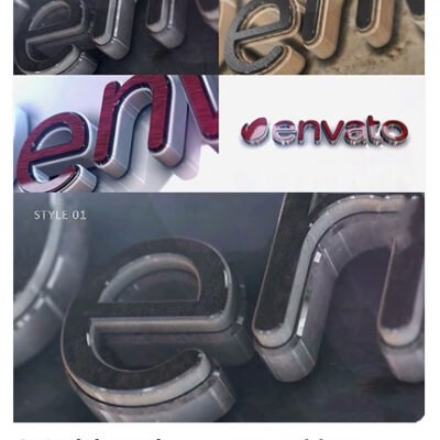 Elegant 3D Marble Logo