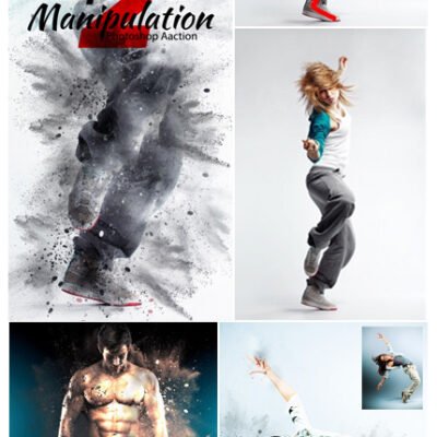 Explosion Photoshop Action