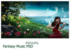 Fantasy Music PSD