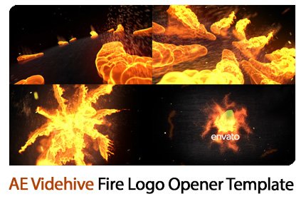 fire.logo.opener.after.effects.templates Fire Logo Opener After Effects Templates