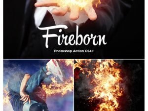 Fireborn Photoshop Action