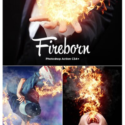 Fireborn Photoshop Action