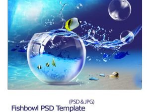 Fishbowl PSD Template