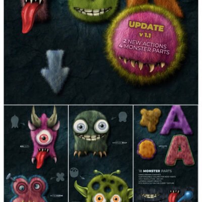 Furry Monster Actions