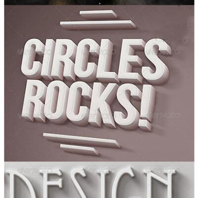 Graphicriver 15 Various 3D Text Effects