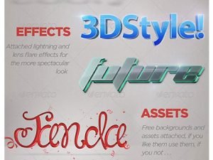 GraphicRiver 3D Text Effects