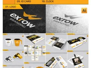 Graphicriver Exrow Mega Branding Bundle