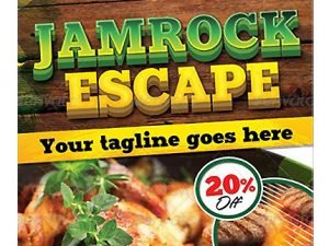 GraphicRiver Jamrock Escape Flyer Template