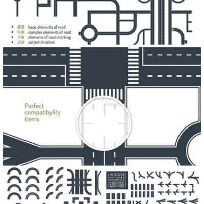 GraphicRiver Road Map ToolKit