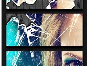 GraphicRiver Shattered Glass Effect Photo Template