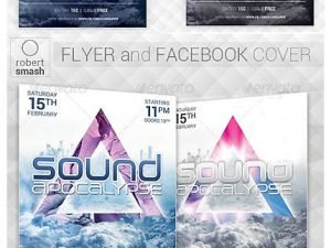 Graphicriver Sound Apocalypse Flyer