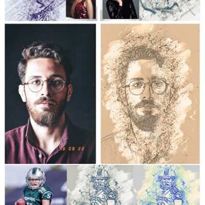 Ink Manipulation Photoshop Action 2