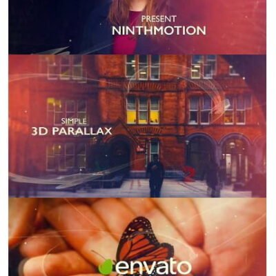 Ink Parallax After Effect Template