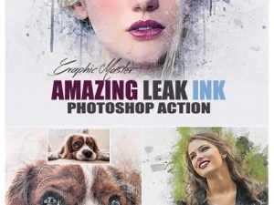 Leak Ink Photoshop Action