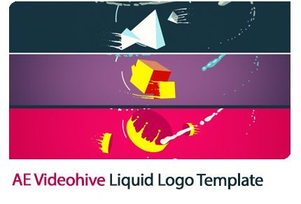 liquid.logo.after.effects.templates Liquid Logo After Effects Templates