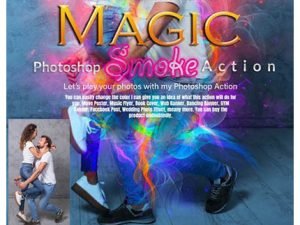 Magic Smoke Photoshop Action