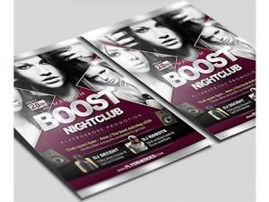 Maximum Boost FlyerPoster PSD Template