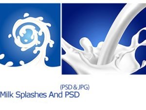 Milk Splashes And PSD