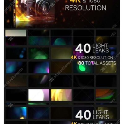 MotionElements 40 Light Leaks Ultimate Pack