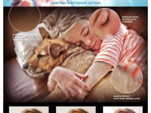 Oil Painting Photoshop Actions