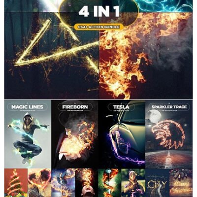 One Line 4 In 1 Action Bundle