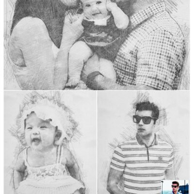 pencil sketch photoshop action