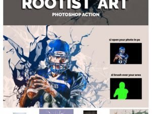 Rootist Art Photoshop Action