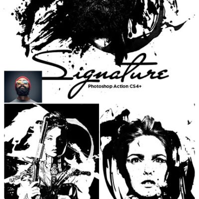 Signature Photoshop Action