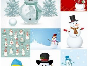 Snow Snowman Doll Decoration New Year Christmas