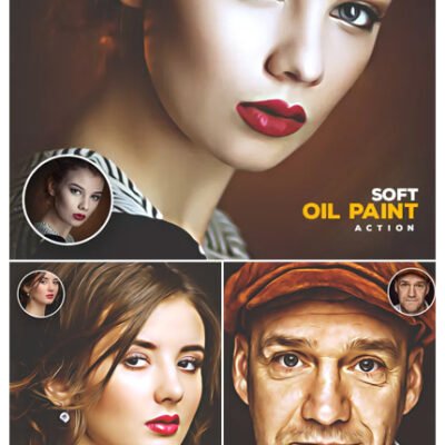 Soft Oil Paint Action