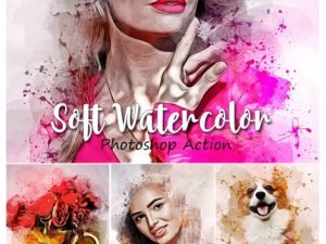 Soft Watercolor Photoshop Action