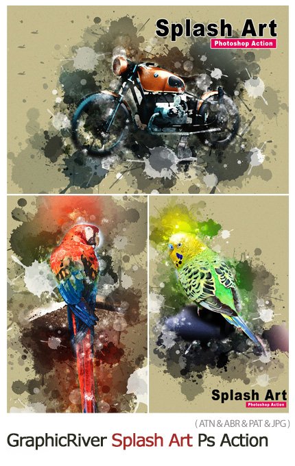 splash.art.photoshop.action Splash Art Photoshop Action