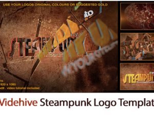 Steampunk Logo Templates