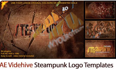 Steampunk Logo Templates