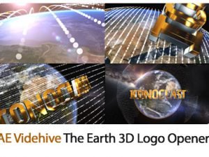 The Earth Element 3D Text Logo Opener