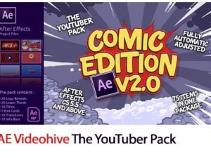 The YouTuber Pack Comic Edition V2.0